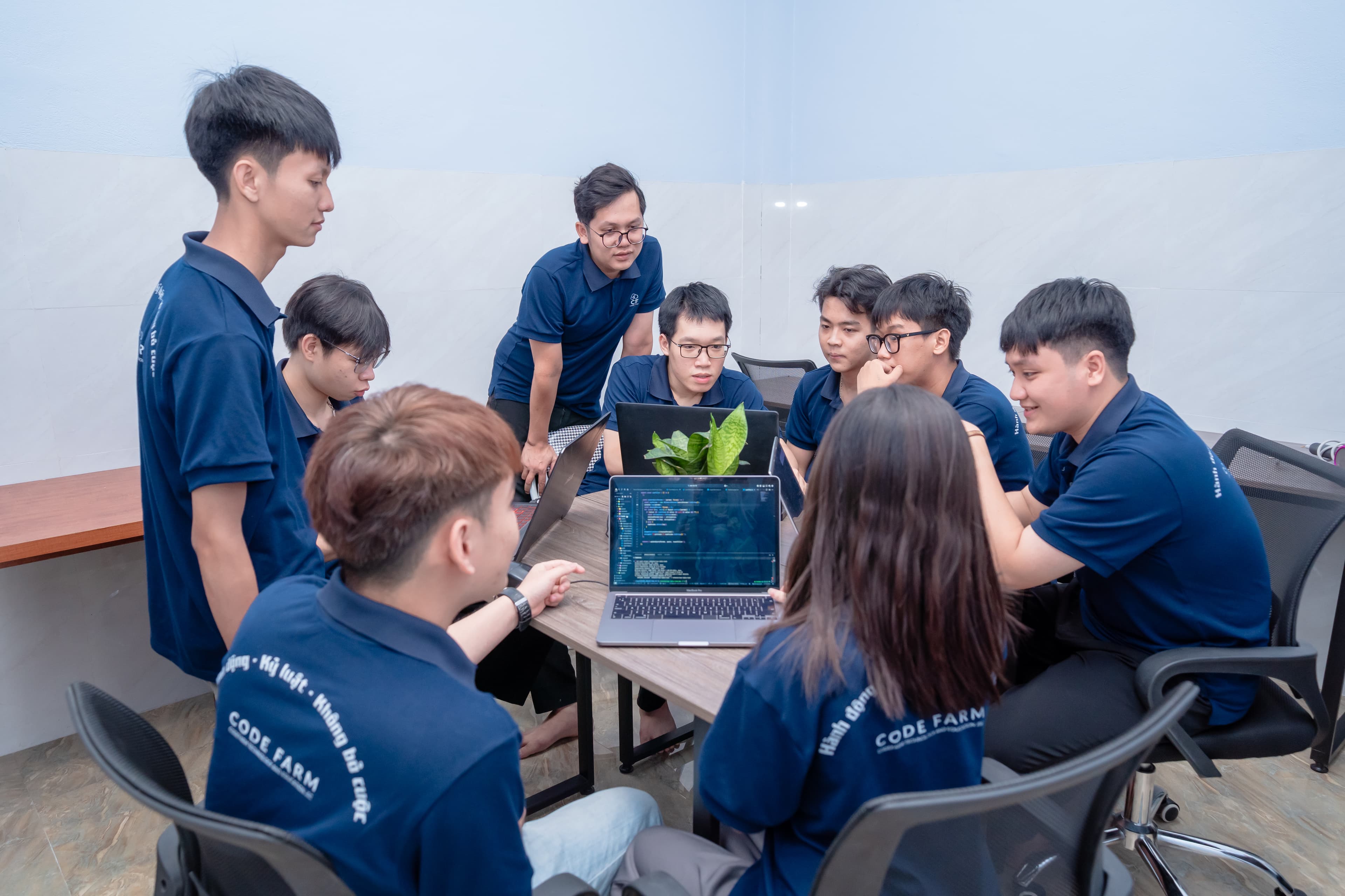 Hình ảnh lớp học Tại CodeFarm
